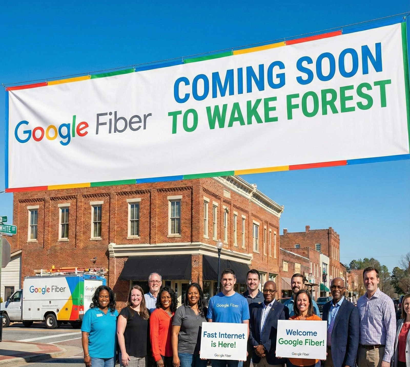 Featured image for BREAKING: Google Fiber is Coming to Wake Forest