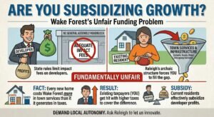 Featured image for: Are Wake Forest Residents Subsidizing Growth?
